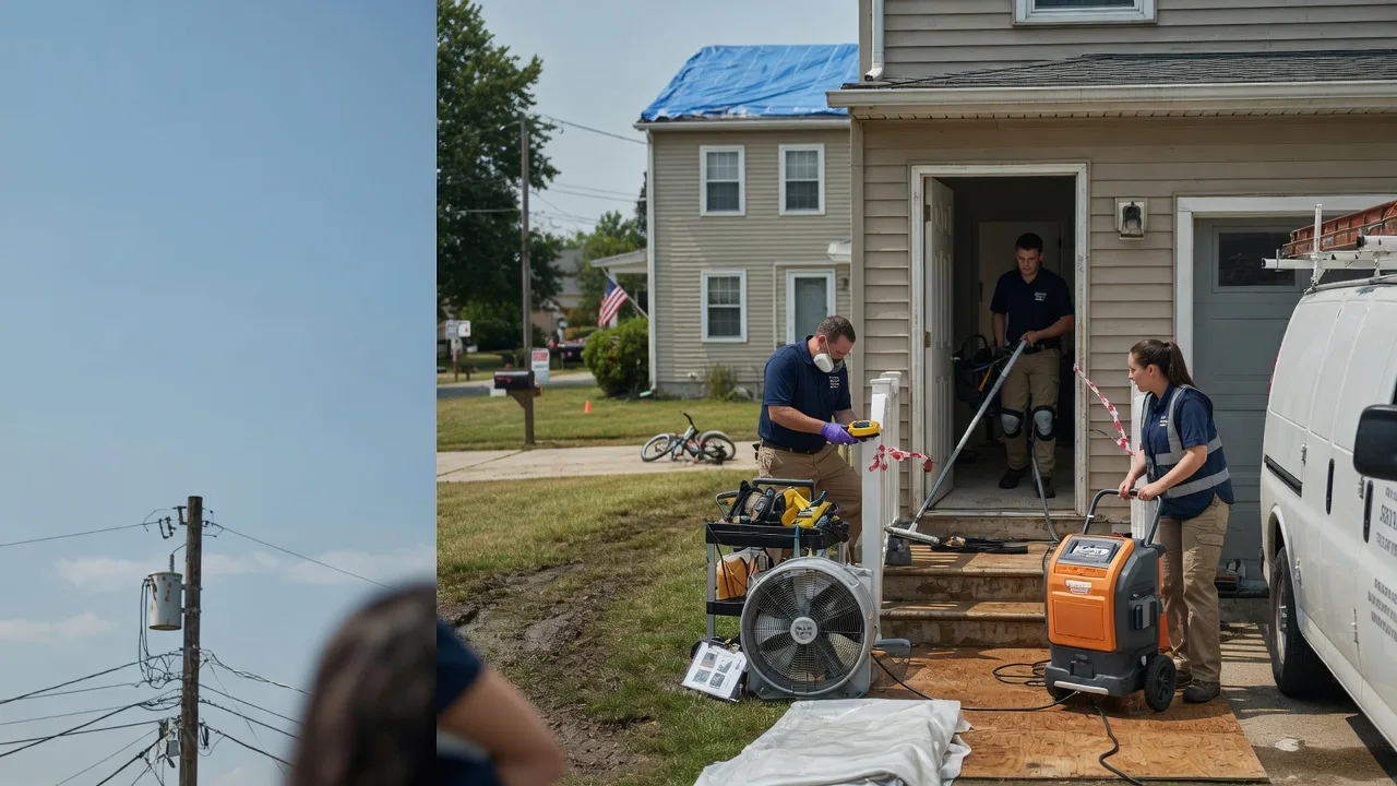 Water Damage Repair in Fowlerville, MI near me